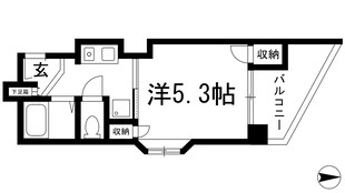 エレガンス髙木3号館の物件間取画像